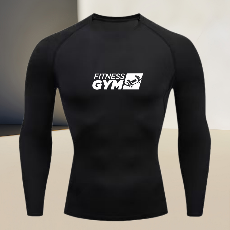 Men's round Neck Long Sleeve G - Base Layer Top ulasan dan harga