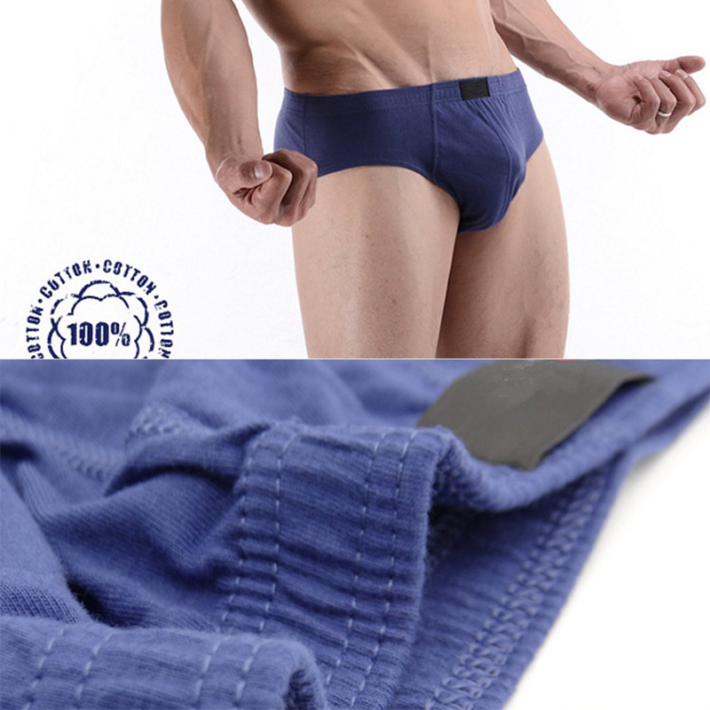 4 Pcs/Lot 100% Cotton Mens Bri - Multi Pack Underwear ulasan dan harga