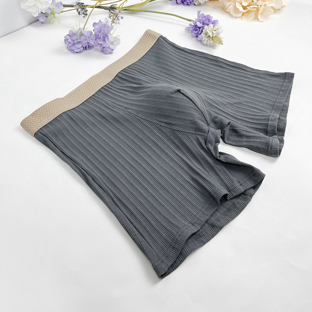 Skin-friendly Soft Men Striped - Long Leg Trunk Men ulasan dan harga