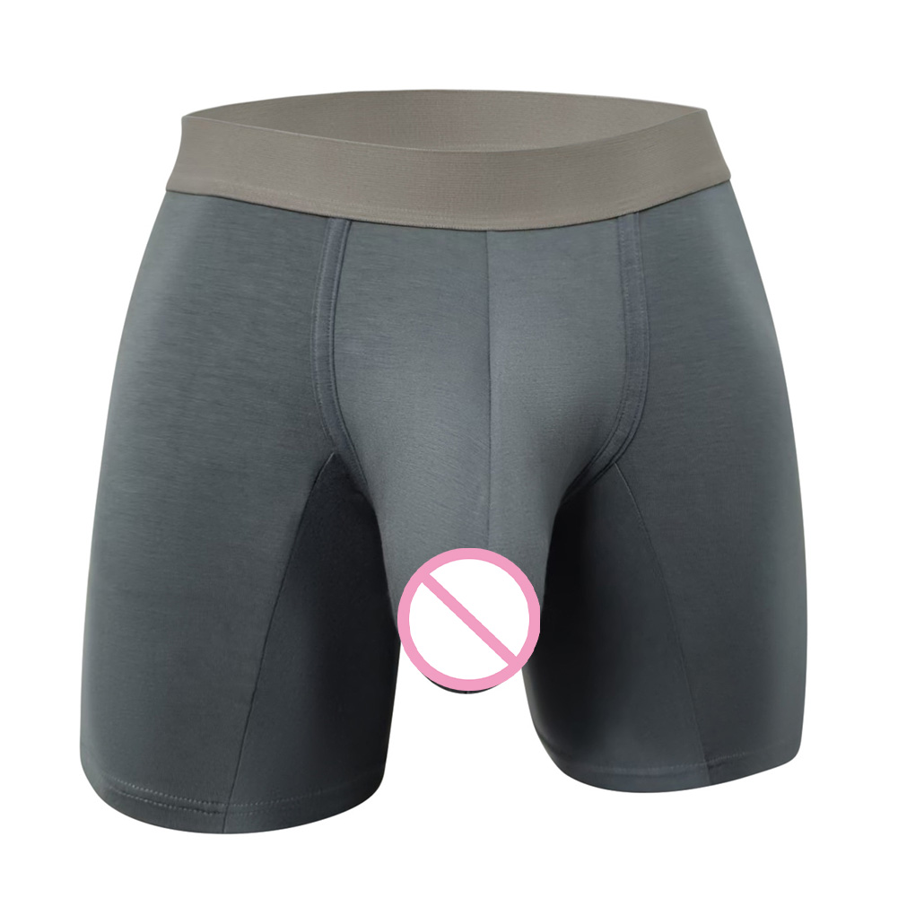 Comfortable Modal Boxers Boxer - Long Leg Trunk Men ulasan dan harga