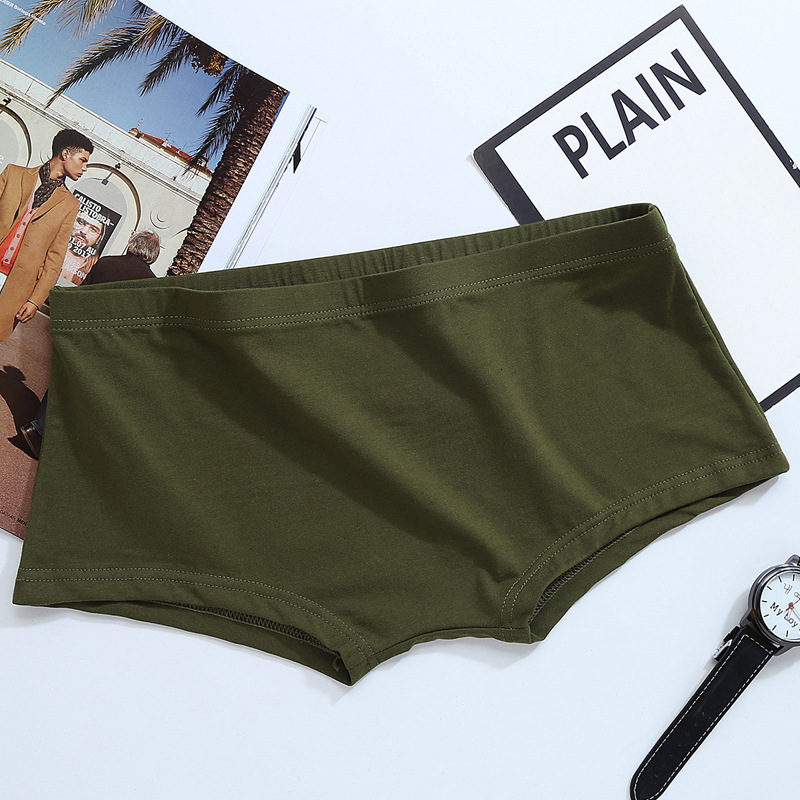 Men Underwear Boxer Cueca Male - Boxer Brief Pack Cotton ulasan dan harga